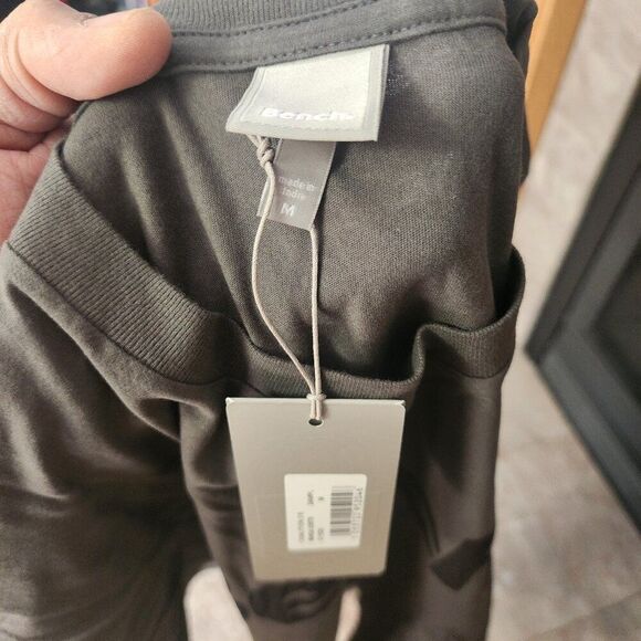 Bench Men's Logo Tee Gray 100% Cotton NWT - Picture 4 of 7